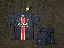 PSG Paris Home Kids 1:1 Quality Soccer Jersey  24-25