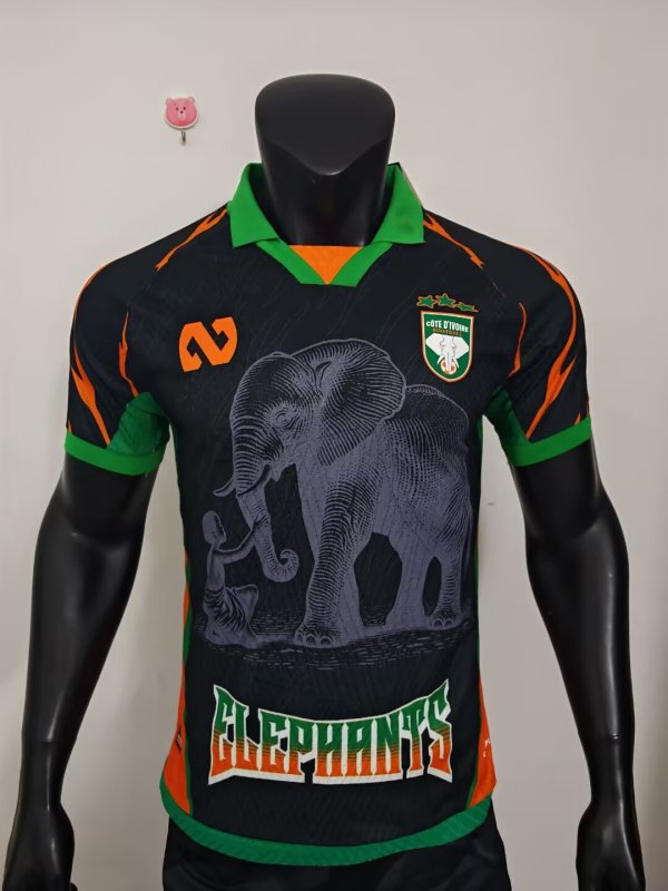 Ivory Coast Special Edition player  1:1 Quality Soccer Jersey   25-26