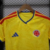 Colombia Women Home Cheerleading Team Player 1:1 Quality Soccer Jersey 26-27（2026）