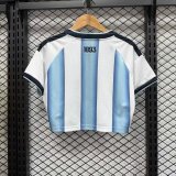 Argentina Home Women Cheerleading Team  Fans 1:1 Quality Soccer Jersey 26-27（2026）