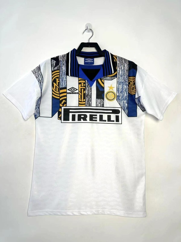 Retro Inter Milan Away 1:1 Quality Soccer Jersey    1995-1996