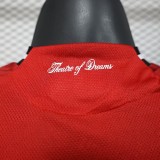 Manchester United  Home Long   Player 1:1 Quality Soccer Jersey  25-26