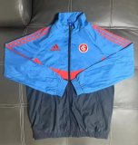 SC Internacional Windbreaker  White Blue 1:1 Quality Soccer Jersey  25-26