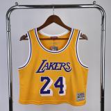Los Angeles Lakers Kobe #24 BRYANT NBA Jersey Mitchell & Ness Women Hardwood Swingman Jersey
