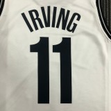 Brooklyn Nets White #11 IRVING 1:1 Quality NBA  Season Jerseys 75 Year