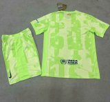 Barcelona Third Away With Pants Sets  Fans  1:1 Quality Soccer Jersey 24-25