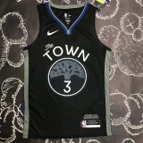 Golden State Warriors Grey Retro  #3 POOLE 1:1 Quality NBA Season Jerseys 2020