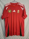 Hungary home  Fans  1:1 Quality Soccer Jersey  24-25