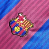 Retro Barcelona Home long  1:1 Quality Soccer Jersey   1991-1992