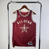Denver Nuggets ALL-STAR Red #15 JOKIC 1:1 Quality NBA  Season Jerseys 2024