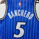 Orlando Magic Blue #5 BANCHERO 1:1 Quality NBA  Season Jerseys 2026