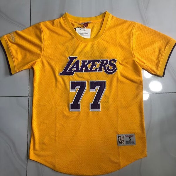 Los Angeles Lakers  Yollow #77 DONCIC 1:1 Quality NBA Jerseys