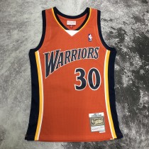 Golden State Warriors  V-neck Red #30 CURRY 1:1 Quality NBA Season Jerseys 2009-2010