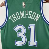 Dallas Mavericks  Retro Green  #31 THOMPSON  1:1 Quality NBA  Season Jerseys   2026