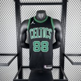 Retro Boston Celtics Black #88 QUETA 1:1 Quality NBA Jerseys  2023