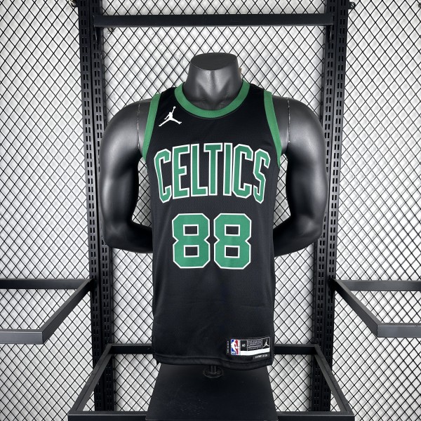 Retro Boston Celtics Black #88 QUETA 1:1 Quality NBA Jerseys  2023