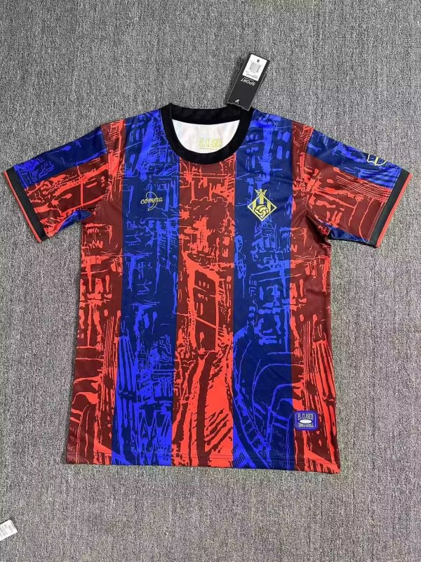 Barcelona collaborates with Argentina fans  1:1 Quality Soccer Jersey  24-25