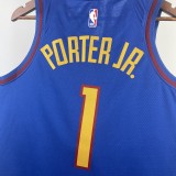 Denver Nuggets Blue #1 PORTER JR. 1:1 Quality NBA  Season Jerseys 2023