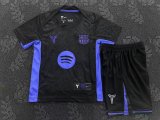 Barcelona Special Edition Blue Kids  1:1 Quality Soccer Jersey 25-26