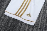 Retro Real Madrid long  home Kids  1:1 Quality Soccer Jersey 2011-2012