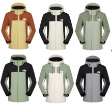 North facing  Windbreaker  Color blocked assault suit waterproof 1:1 25-26