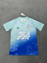 Algeria Training uniform light blue Fans  1:1 Quality Soccer Jersey 25-26