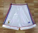 Retro French home short 1:1 Quality Soccer Jersey   1998