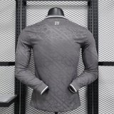 Real Madrid  third away  Long Sleeve Player  1:1 Quality Soccer Jersey   24-25