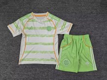 Celtic  Away Kids 1:1 Quality Soccer Jersey  25-26