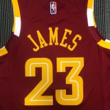 Cleveland Cavaliers Red City Edition 23 James  NBA Jerseys 2023