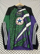 Retro Newcastle long goalkeeper green    1:1 Quality Soccer Jersey   1995-1996