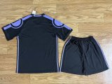 Retro Real Madrid Away Black  kits suit  1:1   2016-2017