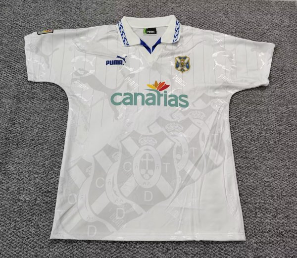 Retro Tenerife  Home   1:1 Quality Soccer Jersey   1997-1998