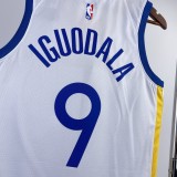 Golden State Warriors V-neck White #9 IGUODALA 1:1 Quality NBA Season Jerseys 2023