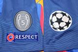Retro Barcelona Home Long Sleeves 1:1 Quality Soccer Jersey  2017-2018