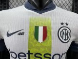 Inter Milan  away  player 1:1 Quality Soccer Jersey   25-26