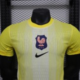 France  goalkeeper Player yollow   1:1 Quality Soccer Jersey  25-26