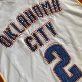 Oklahoma City Thunder White  #2 GILGEOUS-ALEXANDER  1:1 Quality NBA Jerseys