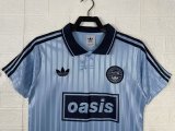 Adidas Clover T-shirt  Blue Fans 1:1 Quality Soccer Jersey  25-26