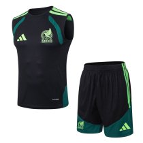 Mexico Vest Training Player With Pants Sets 1:1 Quality Soccer Jersey   26-27 (2026)