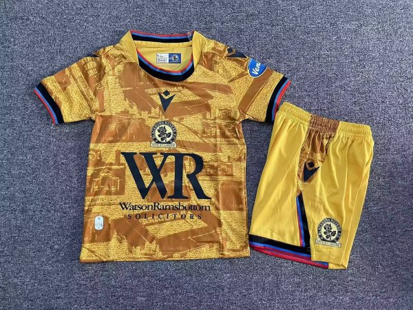 Blackburn Third Away Kids  1:1 Quality Soccer Jersey  25-26