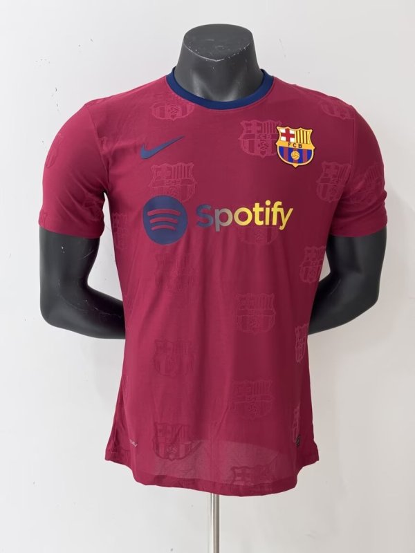 Barcelona  Special Edition Player  red 1:1 Quality Soccer Jersey  25-26