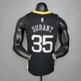 Golden State Warriors Black V-Neck City  Edition #35 DURANT 1:1 Quality NBA Season Jerseys 2019