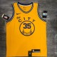 Golden State Warriors Yellow Tram City Edition #35 DURANT 1:1 Quality NBA Season Jerseys 2021