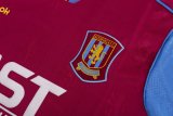 Retro Aston Villa home1:1 Quality Soccer Jersey  1995-1996