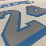 Los Angeles Lakers  Kobe #24 BRYANT  Retro White NBA Jerseys 2021