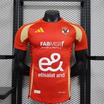 El Ahly home player 1:1 Quality Soccer Jersey   24-25