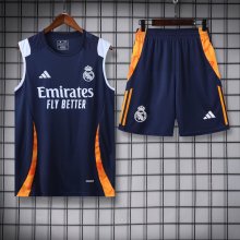 Real Madrid Training clothing Vest set 1:1 Quality Soccer Jersey    24-25