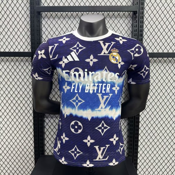 LV Real Madrid Special Edition Player  1:1 Quality Soccer Jersey   25-26