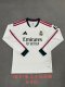 Real Madrid  Home Long Sleeve Fans 1:1 Quality Soccer Jersey  26-27